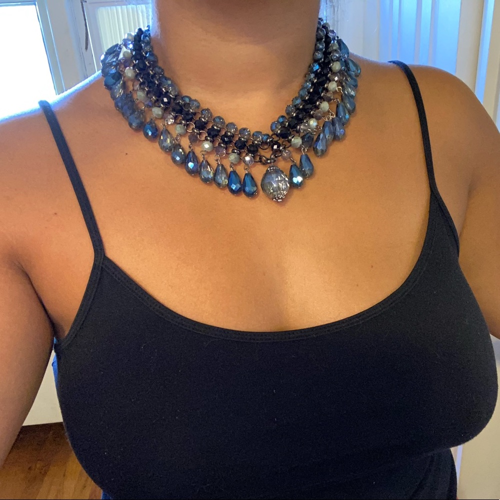 Blue Stone Necklace